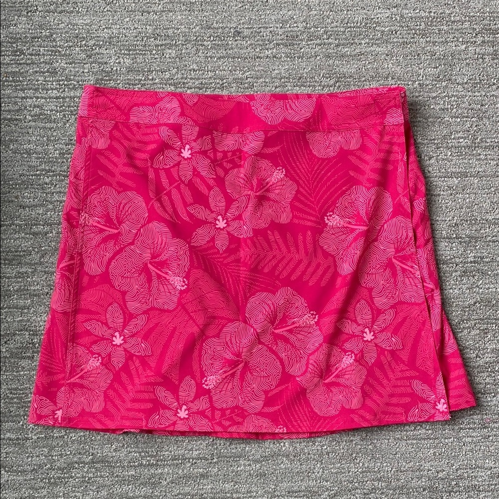 Ripskirt Hawaii Pink Floral Mini Skirt